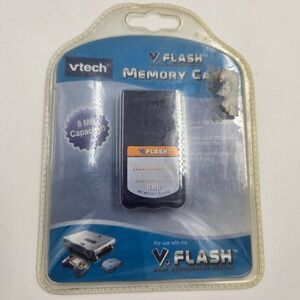 Vtech V Flash 8 MB Memory Card For V.flash Home Entertainment System - NEW